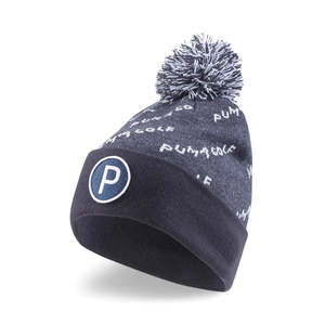 Caps Hats: Puma Removable Pom Beanie