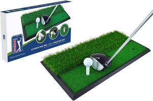 PGA Tour Launch Pad Pro 2 in 1 Practice Mat