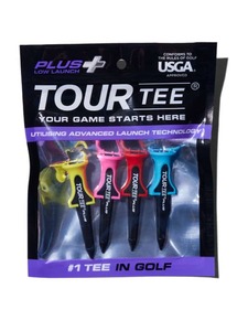 Accessories Tees: Tour Tee Plus Low Launch Pack