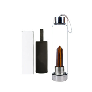 Crystal Water Bottle Tigers Eye