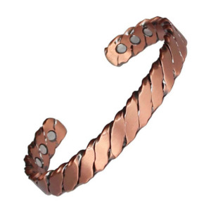 Bags: Copper Bracelet Twisted Weave With Magnets