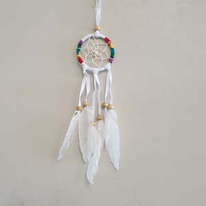 Crochet Dream Catcher- 6 cm White