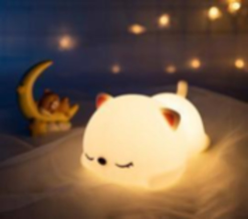 Home Accessories: Cat Soft Touch Silicon LED Light