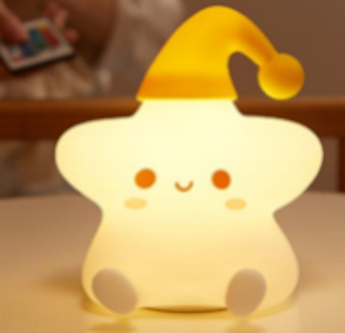 Home Accessories: Star Soft Touch Silicon LED Light