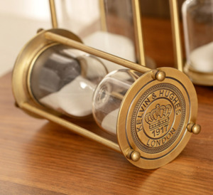 Home Accessories: Brass Sand Timer 3 Minutes Special 50% off Minimum2