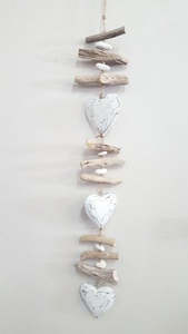 Wall Art Affirmations Hangings: HANGING MOBILE HEARTS