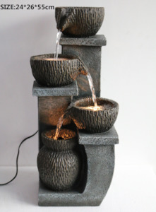 Large Bowls Water Feature