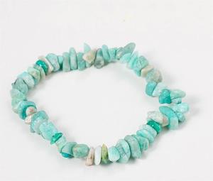 Crystal Chip Bracelet Amazonite