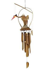 Flying Bird Bamboo Wind Chimes