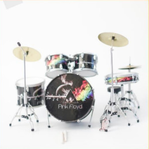 Minature Drum Kit Pink Floyd