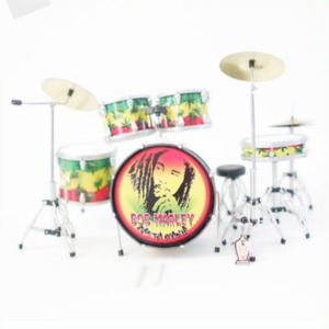 All: Minature Drum Kit Bob Marley