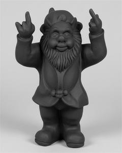 Happy garden Gnome 2 Fingers