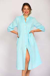 Rosetta Moda Positano Positiamo Collection: Pure Linen Dress Gioia - PosiTiamo