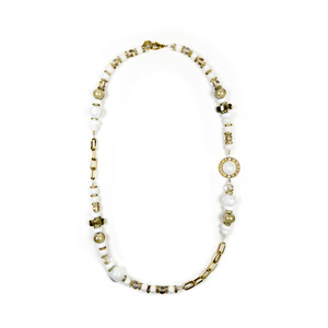 Murano Glass Jewellery In Italy: Murano Glass Necklace Giglio - Antica Murrina Venezia