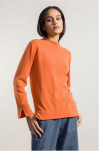 Cashmere Sweater Isotta Orange - Rifo'
