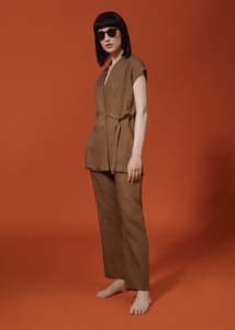Caterina D: Made in Italy Linen Trousers - Caterina D.