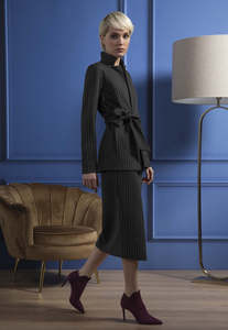 Made in Italy Skirt Gessato - Caterina D.