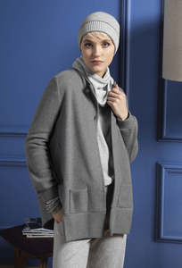Made in Italy Soft Cardigan Jacket  Milano 103 - Caterina D.