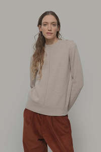 Cashmere Sweater Barbara Beige - Rifo'