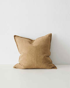 Weave Home European Linen Como Cushion - Clay | Three Sizes