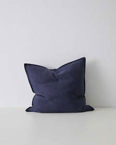 Weave Home European Linen Como Cushion - Ocean | Three Sizes