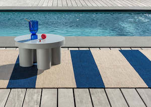 Deck Electric Blue Outdoor Rug | Brink & Campman | 4 Sizes
