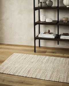 Outdoor Rugs: Baya Pelorus Floor Runner - Sand | Indoor or Outdoor