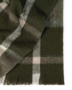 Throws: Weave Home Mayfield Throw Blanket - Olive  | NZ Wool