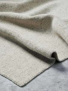 Wool Rugs: Tribe Home Noble Rug - Light Beige | 100% Wool Rug