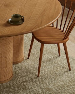 Rugs: Weave Kaia 100% NZ Wool Floor Rug - Willow