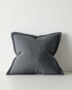 Cushions: Weave Home Figlio Cushion- Midnight | 50 x 50cm