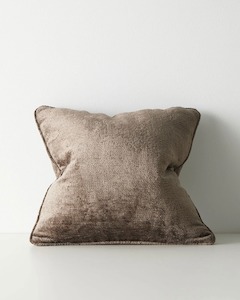 Cushions: Weave Home Tempo Cushion - Cocoa | 50 x 50cm