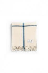 Ruanui Station Lambswool Throw - Wakarua White