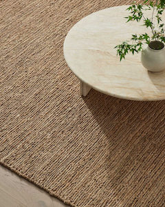 Sabi By Weave Home: Weave Home Suffolk Rug - Natural | 100% Jute Floor Rug | 2m x 3m