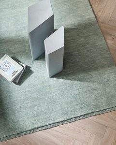Rugs: Baya Sandringham NZ Wool Floor Rug - Aquamarine