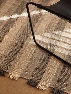 Up To 50 Off Selected Rugs: Tribe Home Magnus Rug - Beige Black