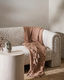 Baya Millhouse Throw - Clay | 100% Linen