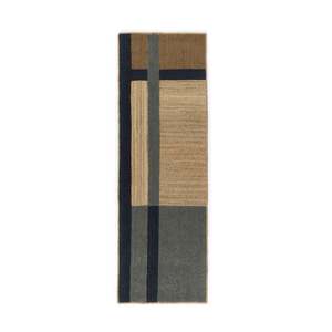 Élitis Gustave Runner Rug - Saphir | Handbraided Jute