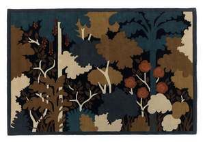 Floor Rugs Collections: Élitis Passiflore Wool Rug - Impérial