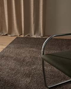 Rugs: Weave Home Marceau Floor Rug - Chocolate | Wool Blend