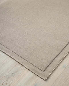 Weave Cassio 100% Wool Rug - Fog