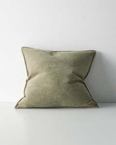 Weave Home Alba Cushion - Moss