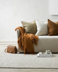 Baya Roxburgh Handwoven Loop Pile Rug - Parchment