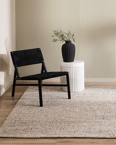 Baya Roxburgh Handwoven Loop Pile Rug - Flint Grey