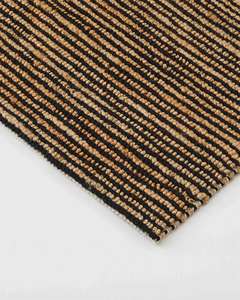 Weave Home Lisbon Rug - Onyx | Wool and Jute | 2 x 3m