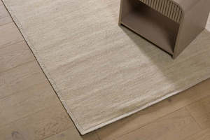 Rugs: Soren Liv Bower Nora Rug - Eggshell | 100% Wool