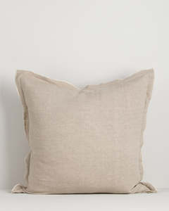 Cushions: Baya Linden Cushion - Linen