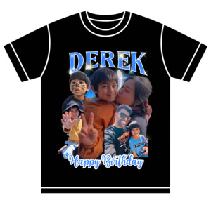 Birthday Star Custom Graphic Tee