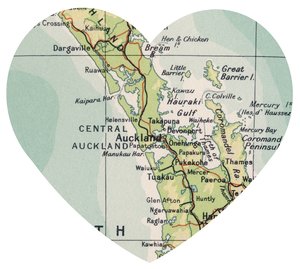 Maps 1: heart map adhesive - G