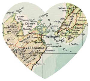 Maps 1: heart map adhesive - C